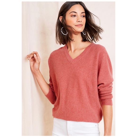 Garnet Hill 0 Cashmere Sweater Sz 